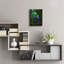 Art mural en verre 12 "x 16" «Jewels Jungle» par Carol Cavalaris de Bay Isle Home ™