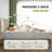 Memory Foam Mattress With Cooling Green Tea Gel, Certipur-US Certified, White (6"/8"/10"/12"/14", Twin/Twin XL/Full/Queen/King Sizes Available)-2069030802-2069030793
