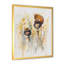 Souris assise sur des coquelicots - Peinture sur toile-59536677-59536678