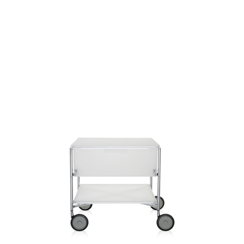 Mobil Drawer Storage, Translucent Ice, 2 Hi, Without Wheels