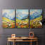 Lanscape Study Series LX III - Ensemble de toiles tendues avec châssis Premium - Prêt à être accroché-2077228342