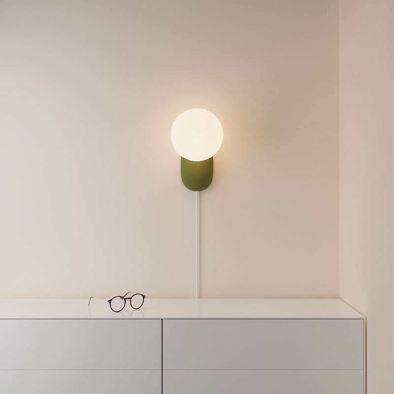 Cantilever Wall Light, Olive