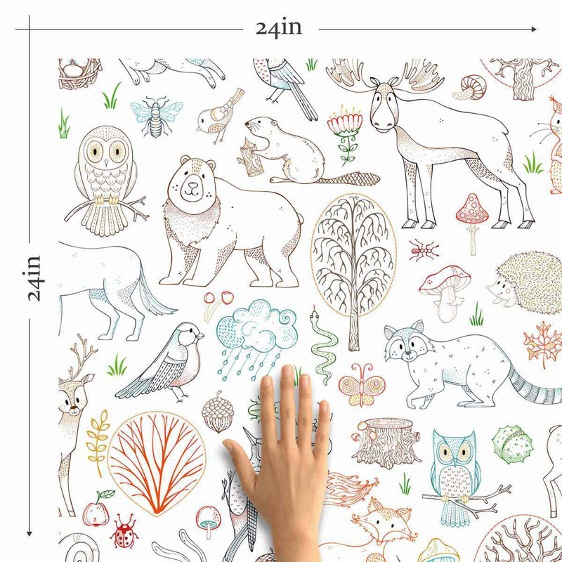 Peel & Stick Tile, 126" L x 24" W
