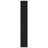vidaXL Book Cabinet Black 39.37 x 11.81 x 77.95 in Engineered Wood-1496226759-1496226757