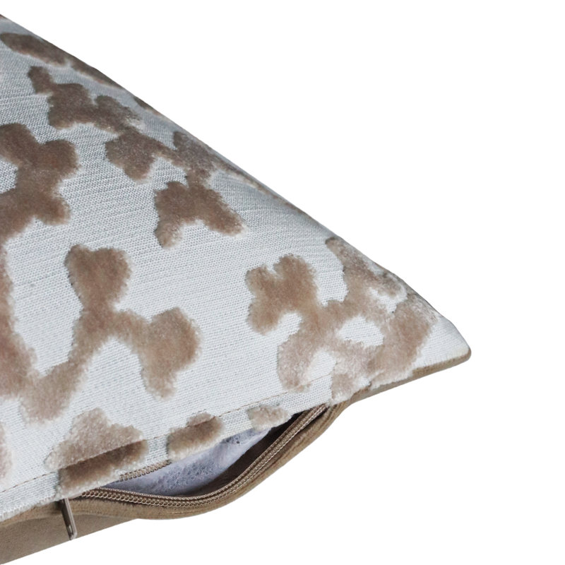 Housse de coussin Galaxia Sea Shore, Crème