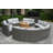 12 - Person Patio Conversation Set with Cushions