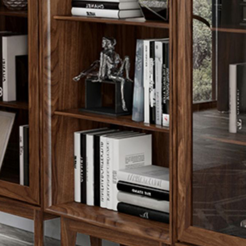 Light luxury retro bookcase