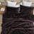 Coma Inducer The Original Plush Dark Chocolate Oversized Comforter Set -86177758