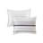 Cotton Printed Comforter Set with Trims Black/White King/Cal King