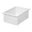 Ensemble de 2 bacs de rangement empilables en plastique blanc Like-it-895868548-895868545