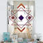 Miroir mural moderne à formes abstraites-40098883