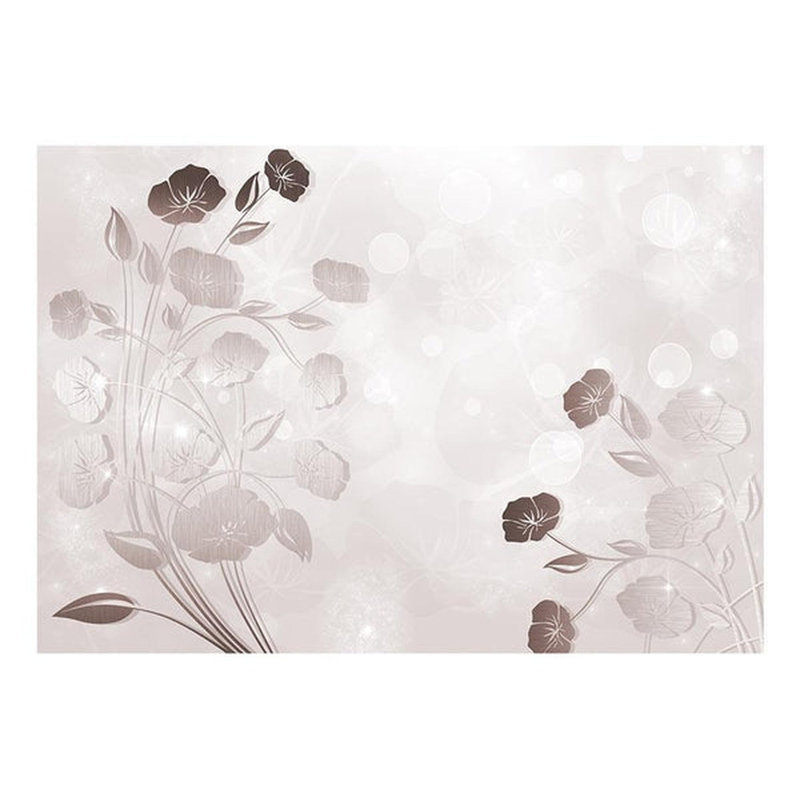 Murale douceur de fleurs, L 6,83 pi x l 9,83 pi