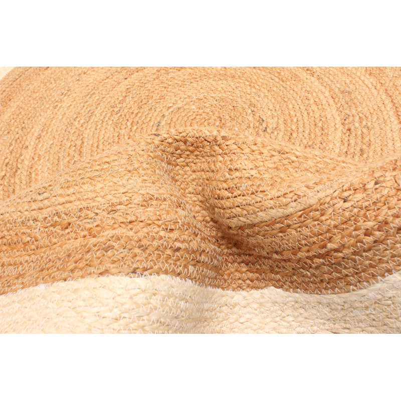 Tapis brun clair 3 pi 7 po x 3 pi 7 po Palas Denizli, Brun clair 