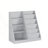 Kids Bookshelf And Toy Storage Organizer, Multifunctional 4 Tier Wooden Display Stand For Playroom And Nursery-217300855