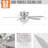 Aydin 52'' Ceiling Fan with Light Kit