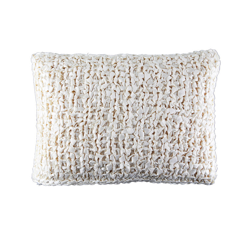Oreiller Ribbon Knit, Crème