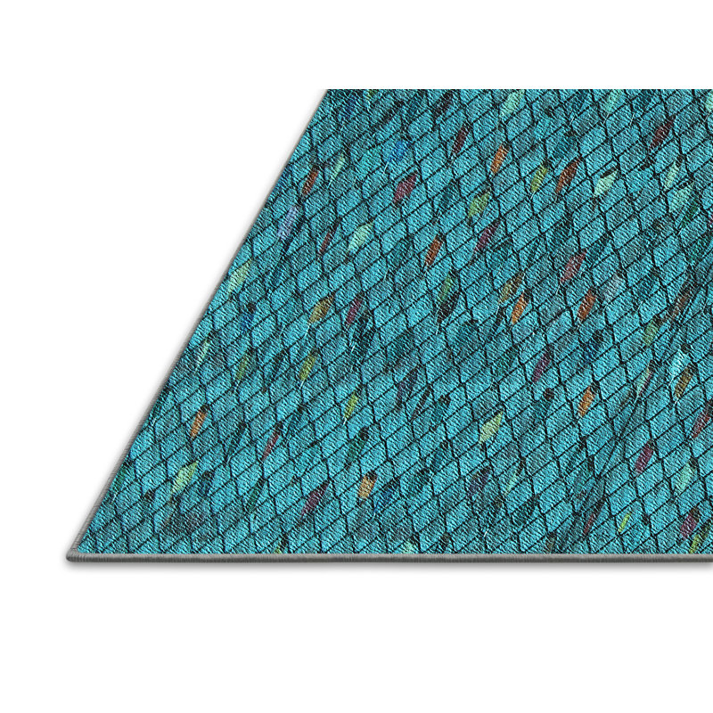 Performance Wool Geometric Indoor Rug, Rectangle 8' x 10'