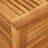 vidaXL Outdoor Storage Box 60 Gal, Deck Box, Acacia Wood with Water-Resistant Bag, Brown 35.4"x19.7"x22.0"