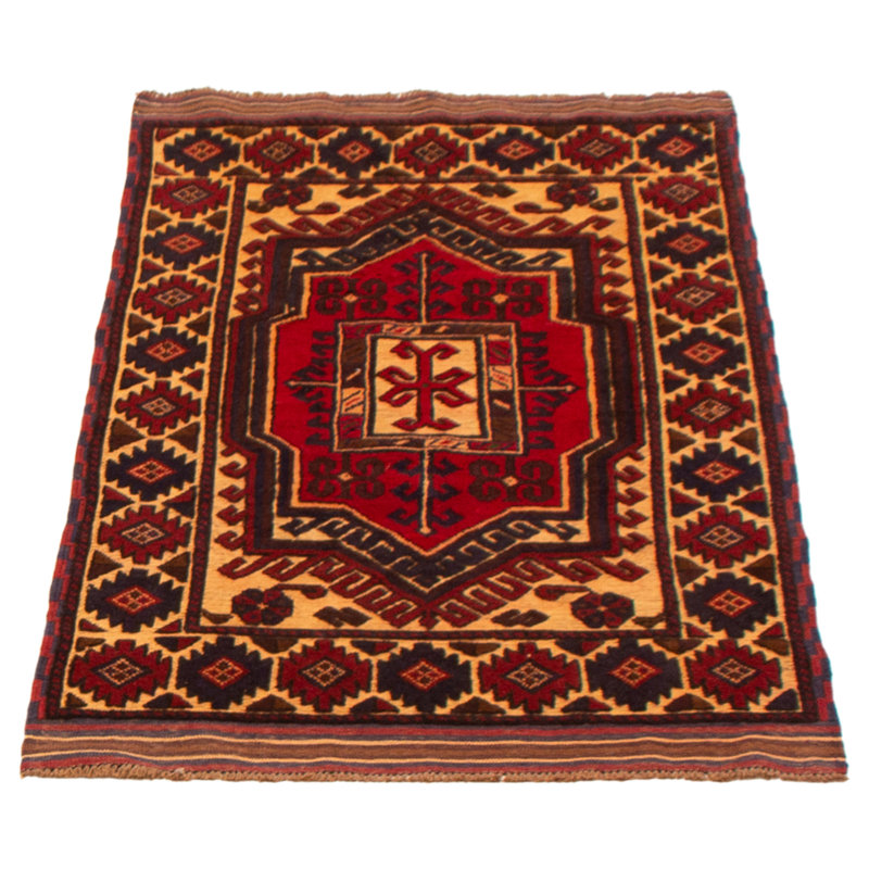 Tapis brun clair 3 pi 3 po x 5 pi 3 po Miruna