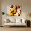 Desserts Fortune biscuits, art mural en métal beige-87037326