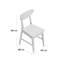 Surya 46cm H Solid Wood Side Chair