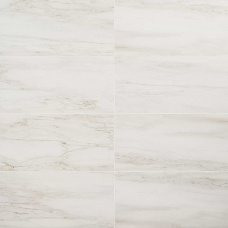 Dreamstone 12X24 Matte Porcelain Tile, Dolomite Snow Matte