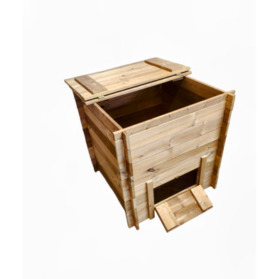 Thermally Modified Wooden Composter Cobden 1000L l