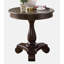 Table d'appoint ronde à piédestal en bois-1779527826