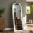 Belspring Mirror Full Length Standing Mirror with LED Lights, Lighting Floor Mirror with Stand and Dimming-1831435749