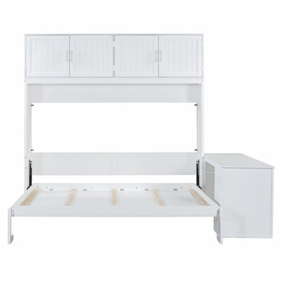Lit escamotable avec bureau et armoire Murphy