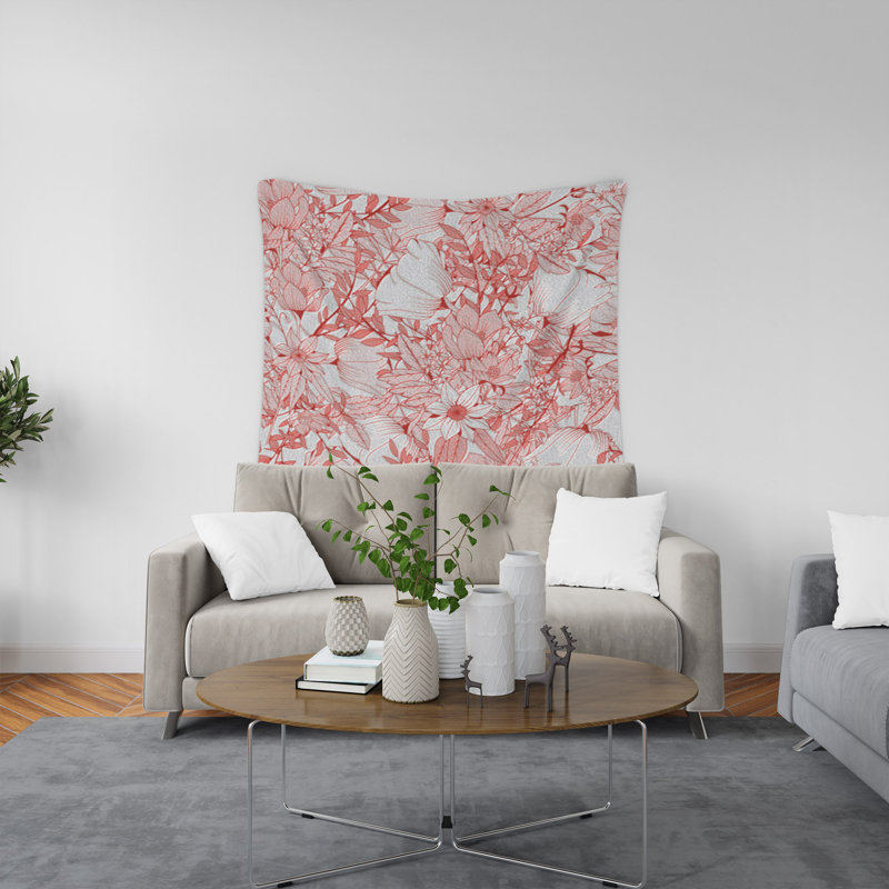 Tapisserie murale, H 88 po x l 104 po