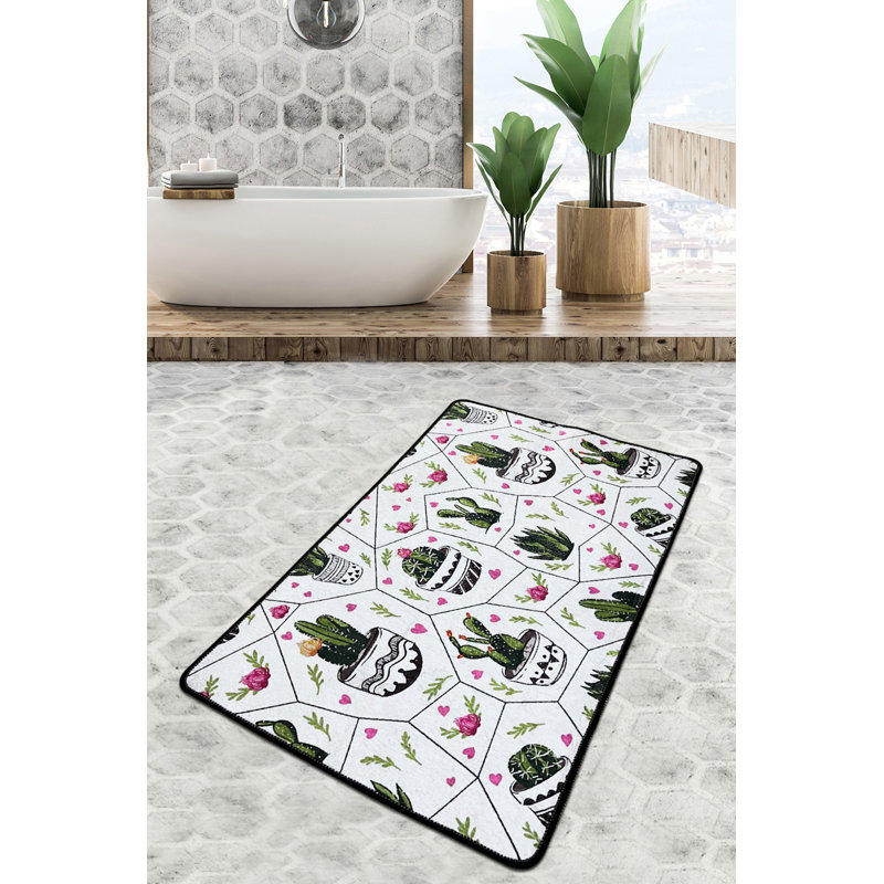Luxueux tapis de bain antidérapant de 31,5 po x 39,4 po | 100% polyester, hauteur des poils de 0,4 pouce | Antibactérien et lavable, 20,5 oz / pied carré | Parfait pour les salles de bain modernes, design doux et durable, facile d'entretien