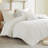 Brooklyn Cotton Jacquard Comforter Set with Euro Shams and Throw Pillows-896363540-896363537