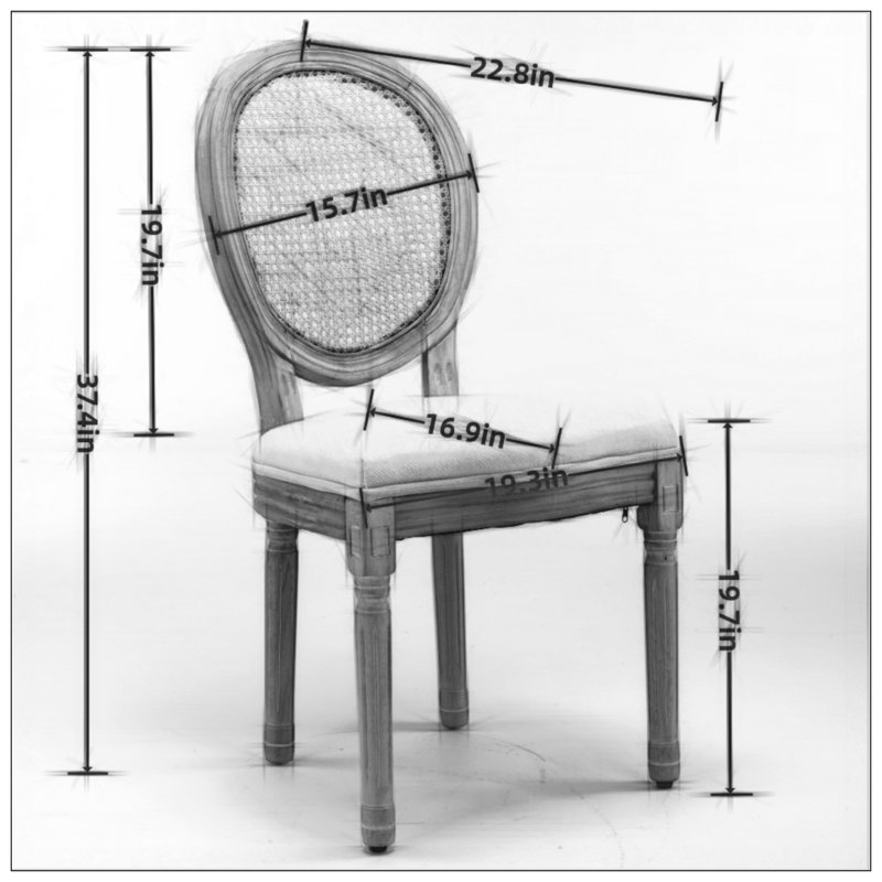 Chaises de salle à manger pour la cuisine, Vert olive