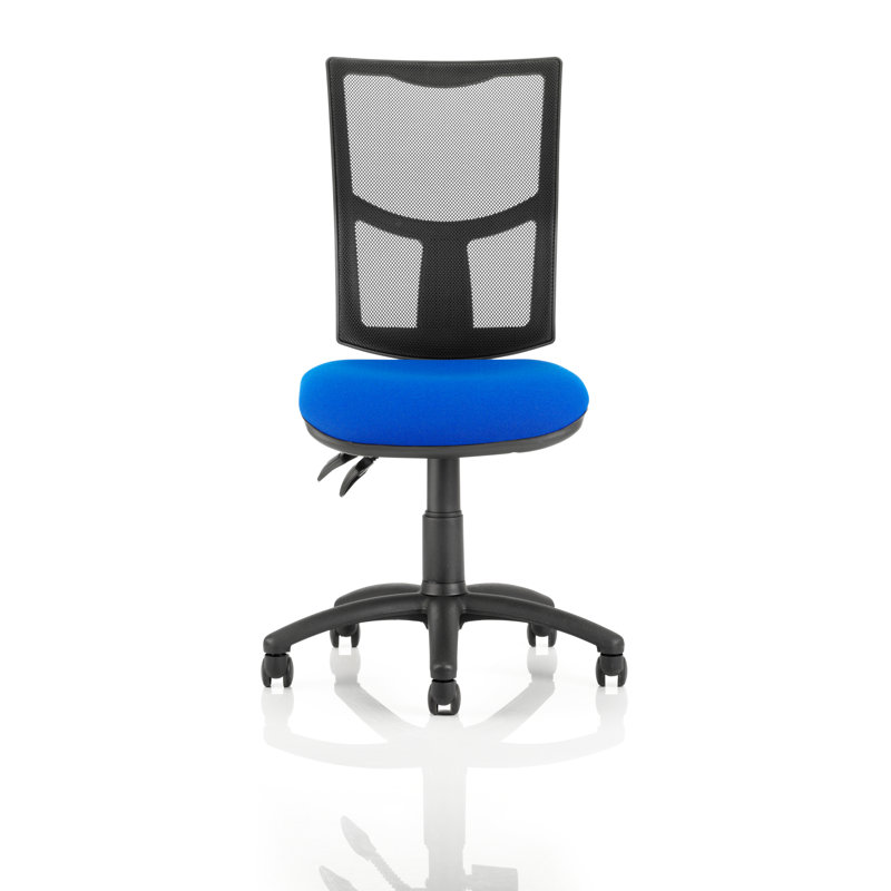 Eclipse Office Chair, Without Arm, Blue