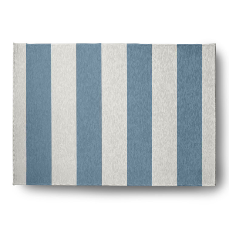 Foscoe Chenille Striped Indoor Rug