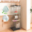 Vitrine moderne en verre avec lumières DEL-1524412827