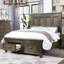 Lit plateforme avec rangement en bois massif Kramlich-88632638