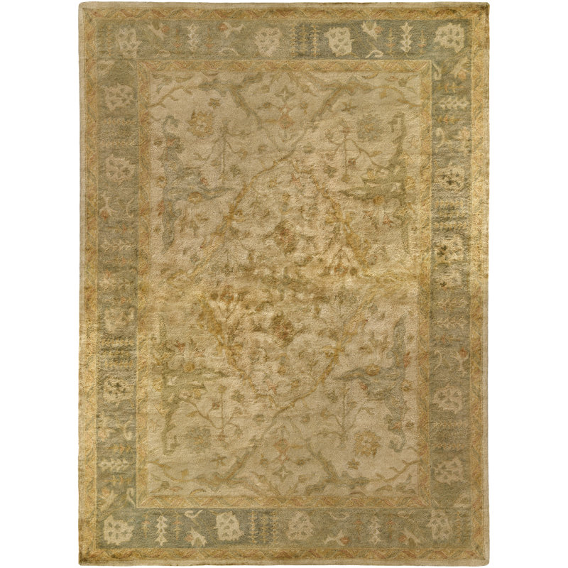 Bogard Wool Oriental Indoor Rug, Rectangle 9' x 13'