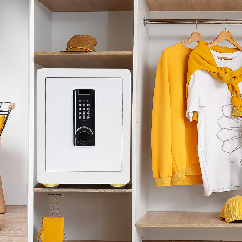 Safe Box Lock, White