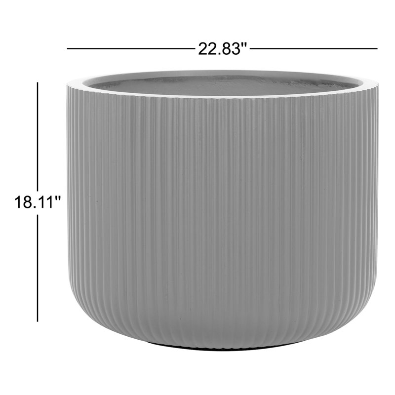 Milano Large Planter Pot, Beige