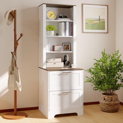 182.88cm H x 59.94cm W Standard Bookcase