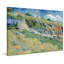 "Chaumière à Cordeville", reproduction sur toile tendue-912147619