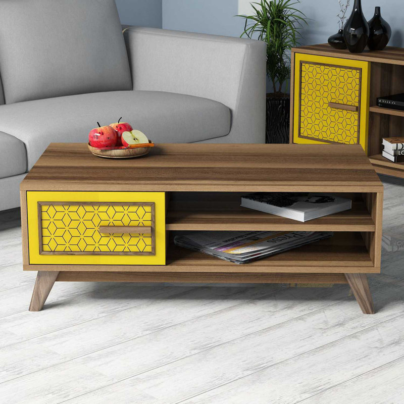 Table basse avec rangement Cronin