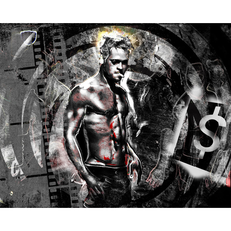 Fight Club, impression de qualité photo murale, H 20 po x l 30 po x P 0,1 po
