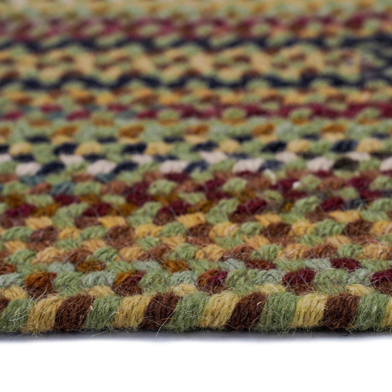 Fort Lupton Wool Indoor Rug, Concentric Rectangle 3' x 5'