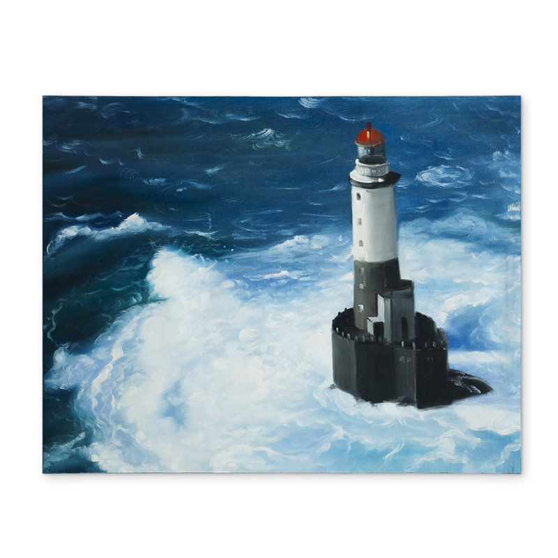 Marine Blue Polyester Placemat | Unleashed Waves Home Decor