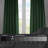 French Pleat Heritage Plush Velvet Room Darkening Single Curtain Panel-1957244992-1957244995