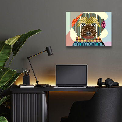 " Goldendoodle " by Lanre Adefioyue