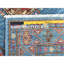 Tapis oriental super Kazak en laine noué à la main bleu acier 2 pi 7 po x 9 pi 9 po 76B1264A329B4C5AAAD6C08B9EFDB45